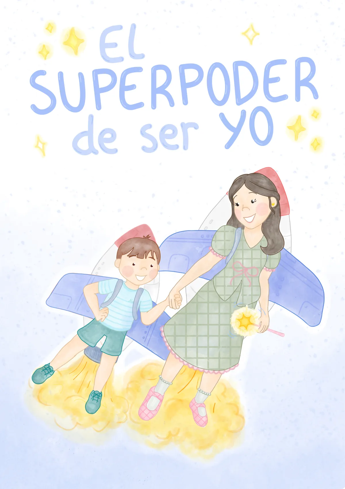 El Superpoder de ser YO - Niños volando con alas de cohete